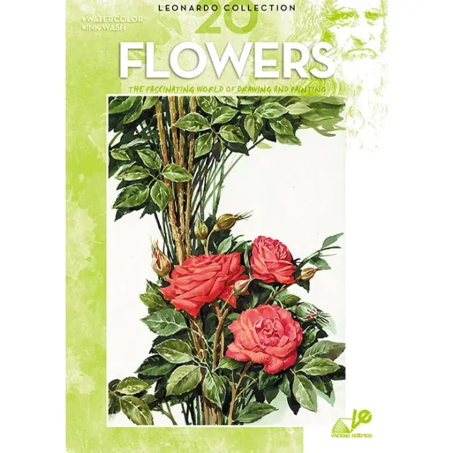 Βιβλίο Ζωγραφικής Leonardo No20 - Flowers