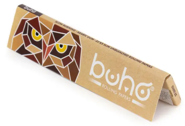 Buho Χαρτάκι Premium Ακατέργαστο King Size Slim 32φ