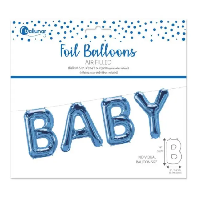 Μπαλόνια Baby Μπλε BBCC28995 2