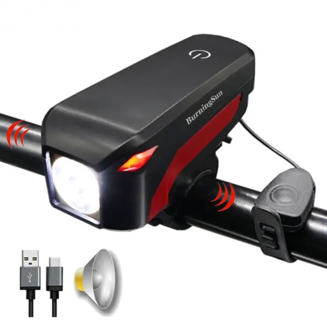 Φως ποδηλάτου με κόρνα - OEM DX-002