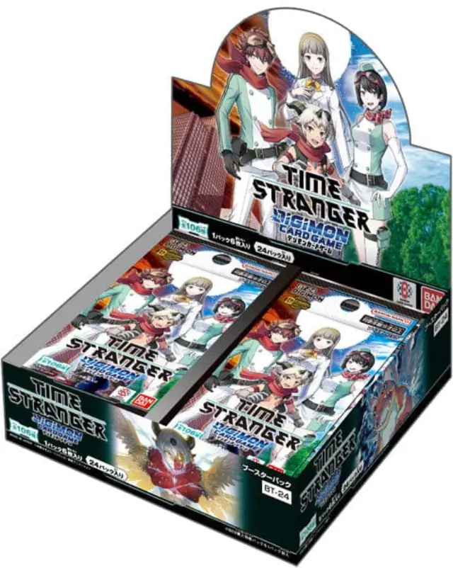 Digimon Card Game BT-24 Time Strangers Booster Box (24 Boosters) – EN