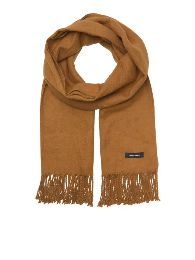 JACSOLID WOVEN SCARF NOOS Rubber 2