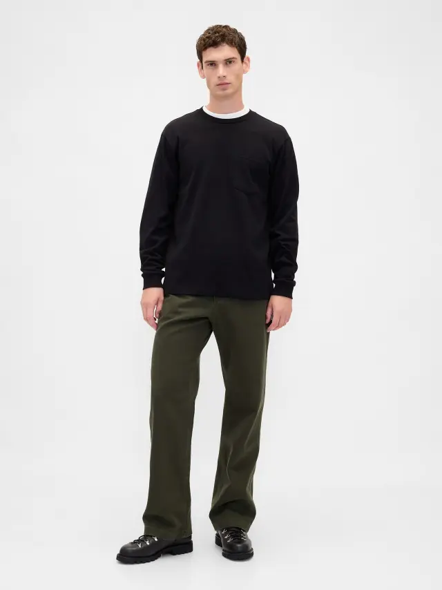 Canvas '90s Loose Carpenter Παντελόνι black moss