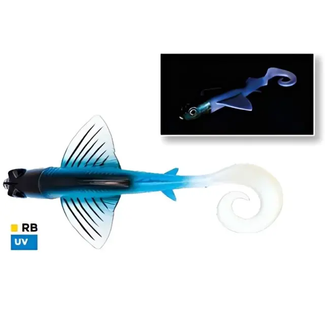 FLY JLC Jig 170mm – Ιπτάμενο Τεχνητό για Jigging & Trolling 210gr #2 REAL BLUE UV 3
