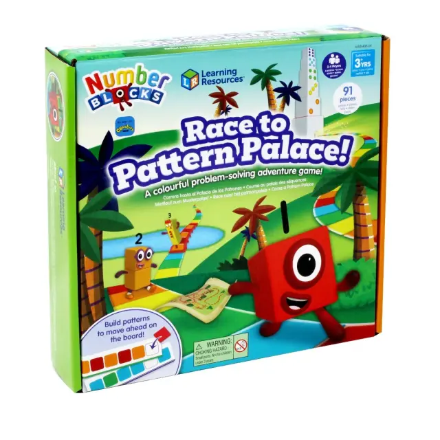 Learning Resources Εκπαιδευτικό Επιτραπέζιο Numberblocks Race to Pattern Palace (3+ ετών) HM95400-UK