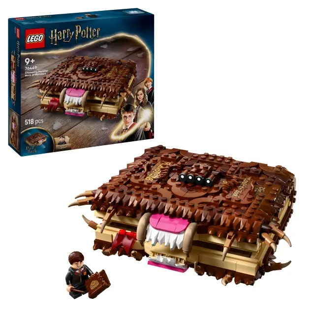 LEGO - Harry Potter TM - Chomping Monster Book of Monsters (76449) - Toys
