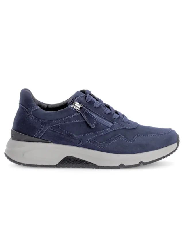 Gabor Sneakers Γυναικείο ύφασμα/δέρμα Nubuck Μπλέ GAB/76896 36-OCEANO 3