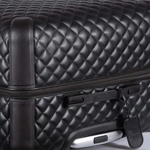 Βαλίτσα Καμπίνας 55x37x22 Σκληρή Premium Greenwich Polo Club 7503 Black Πολυπροπυλένιο 2