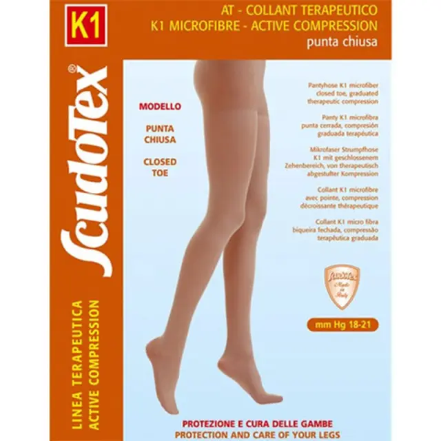 Scudotex 436 Καλσόν Διαβαθμισμένης Συμπίεσης 18-21 mmHg Beige - Medium
