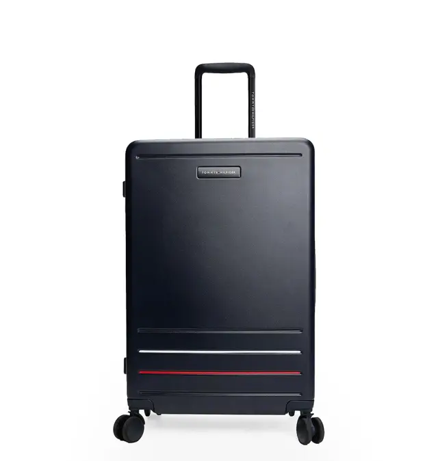 Βαλίτσα σκληρή Μεσαία TOMMY HILFIGER Signature AU0AU01974 Μπλε