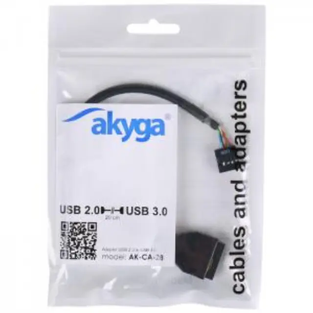 Καλώδιο / Αντάπτορας USB 3.0 19pin (αρσενικό) σε USB 2.0 10pin (θηλυκό). 2