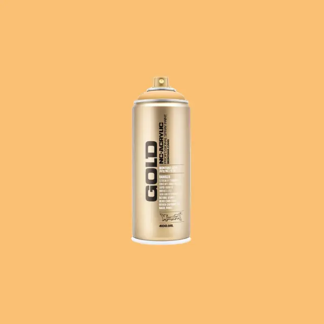 Montana Gold Spray Paint 400ml G2020 Creme Orange