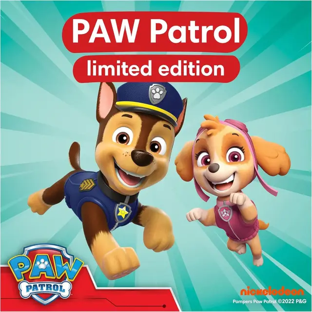 Pampers Baby-Dry Pants Paw Patrol Monthly Pack no7 15+kg 126 τμχ 2