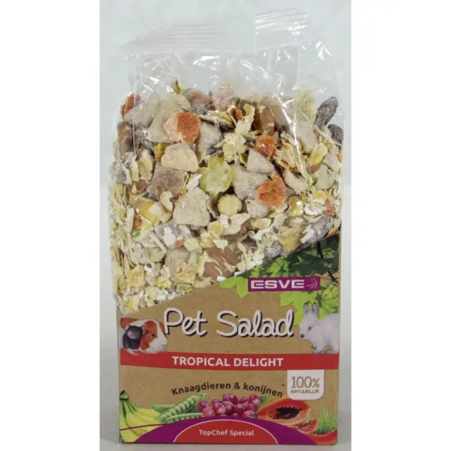 Esve Σαλάτα Tropical Delight για Τρωκτικά 1τμχ 175gr