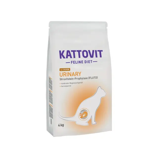 Kattovit Urinary Chicken Ξηρά Τροφή Γάτας με Κοτόπουλο 4kg