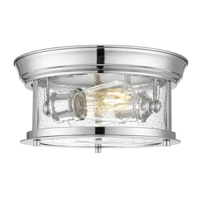 Οροφής Φωτιστικό WARWICK C02316CH Χρώμιο 28 εκ Ασημί