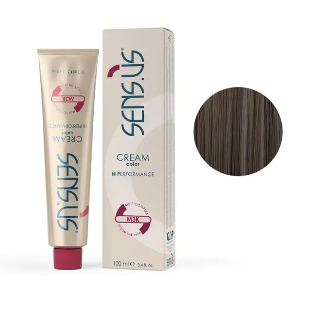 Sensus M3K Permanent Hair Color 5nl Natural Light Light Brown 100ml - (μόνιμη βαφή φυσικό φωτεινό ανοιχτό καστανό)