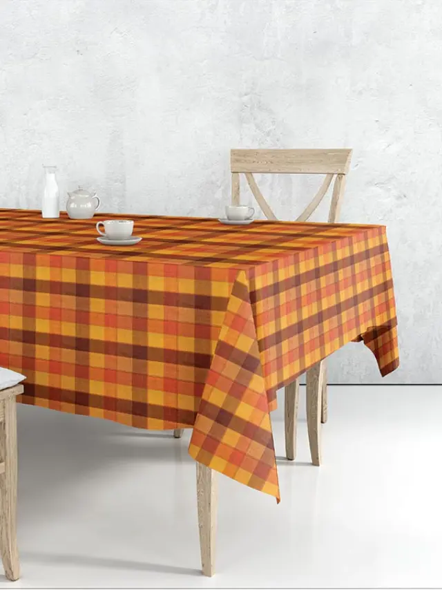 Τραπεζομάντηλο 6997 Orange 140x140 Sunshine