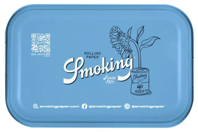 Smoking Rolling Tray Δίσκος Small - Skull Art Is Dead (28x18cm) 2