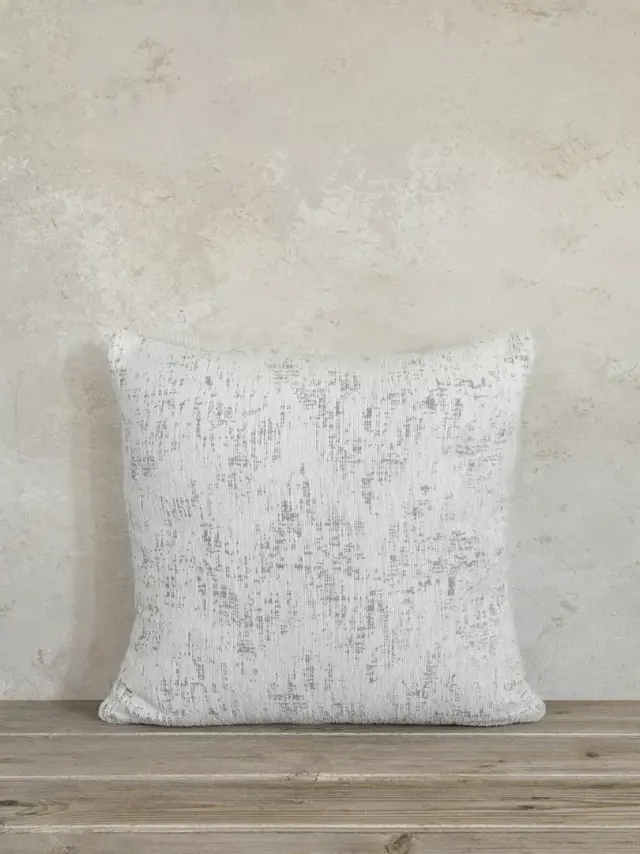Διακοσμητικό Μαξιλάρι 45Χ45 Με Γέμιση Nima Batista Ivory 55% Ακρυλικό-20% Πολυέστερ-25% Βαμβάκι