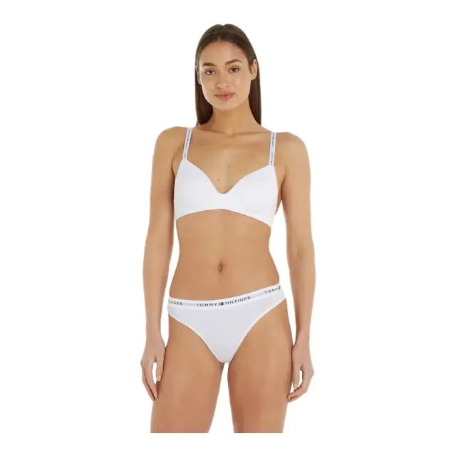Tommy Hilfiger Γυναικείο String Tommy ICONS Thong, Χρώμα Λευκό - L 3