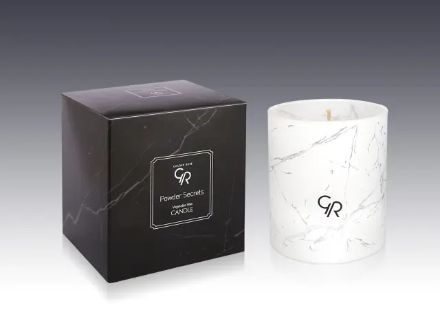 Golden Rose Αρωματικό Κερί σε Βάζο Powder Secrets 210gr