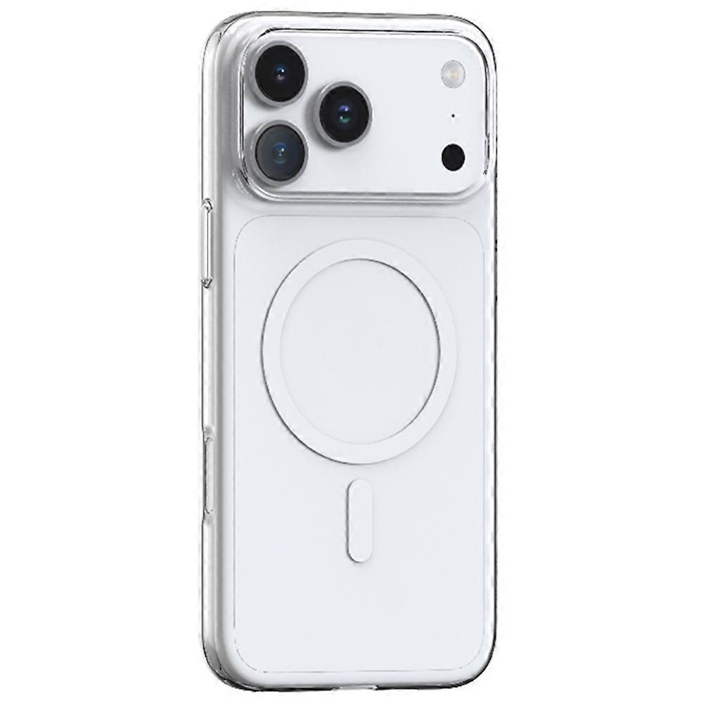 Θήκη FRAME CLEAR HYBRID MAG COVER συμβατή με MagSafe για iPhone 17 Pro Max διαφανής
