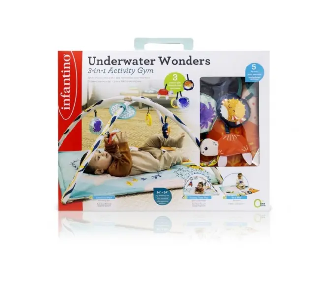 INFANTINO UNDERWATER WONDERS 3-IN-1 ACTIVITY GYM 3