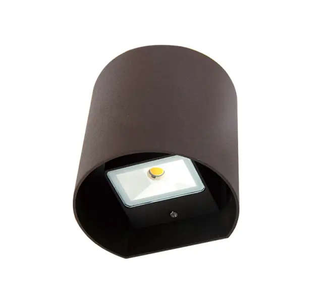 LED ΦΩΤ.ΕΠΙΤ.ΑΛΟΥΜ ΚΥΛΙΝΔ.ΔΙΠΛΗΣ ΚΑΤΕΥΘ.2x3W 3000Κ ΣΚΟΥΡΙΑ