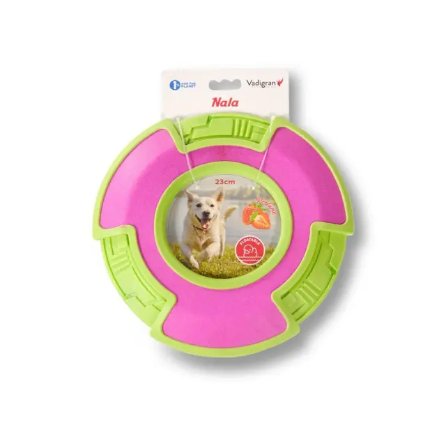 Vadigran Παιχνίδι Καουτσούκ TPR Frisbee Ροζ 23cm 230gr 3