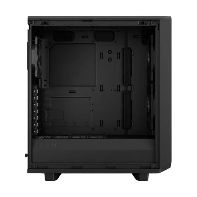 Fractal Design PC Case Meshify 2 Compact Black Solid (FD-C-MES2C-01) 2
