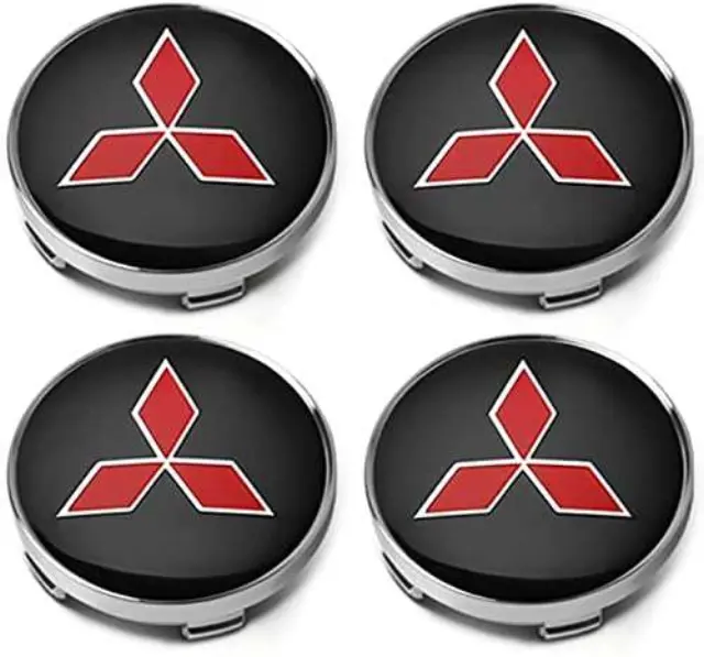 Καπάκια ζάντας MITSUBISHI 6cm 4τμχ ΟΕΜ