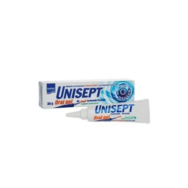 InterMed | Unisept Oral Gel | Τζελ για Έλκη & Πληγές της Στοματικής Κοιλότητας | 30g
