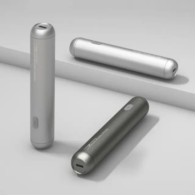 DesignNest FlashLight | NightLight | Recharge (Cool White 6500K) Silver (10526SV/FLSHBC) 3