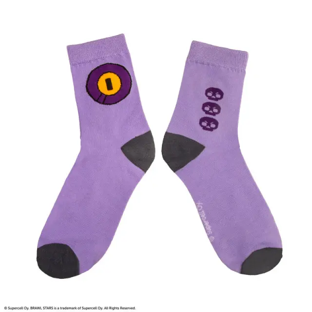 Σετ κάλτσες 3 τεμ Brawl Stars Set of 3 8-Bit, Rico, and Mortis Socks One size 35-45 2