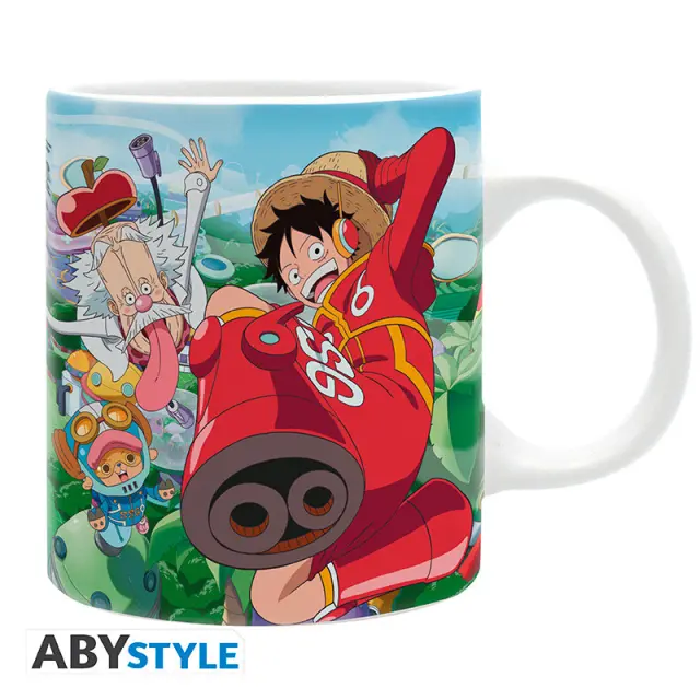 ONE PIECE - Mug - 320 ml - Luffy + Vegapunk