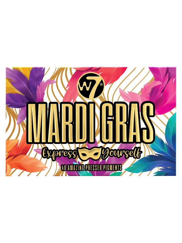 Mardi Gras Pressed Pigment Palette W7