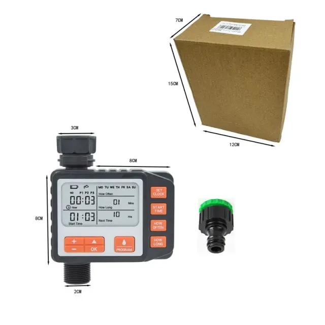 Χρονοδιακόπτης ποτίσματος με οθόνη LCD - Watering timer with LCD screen 0193022 2
