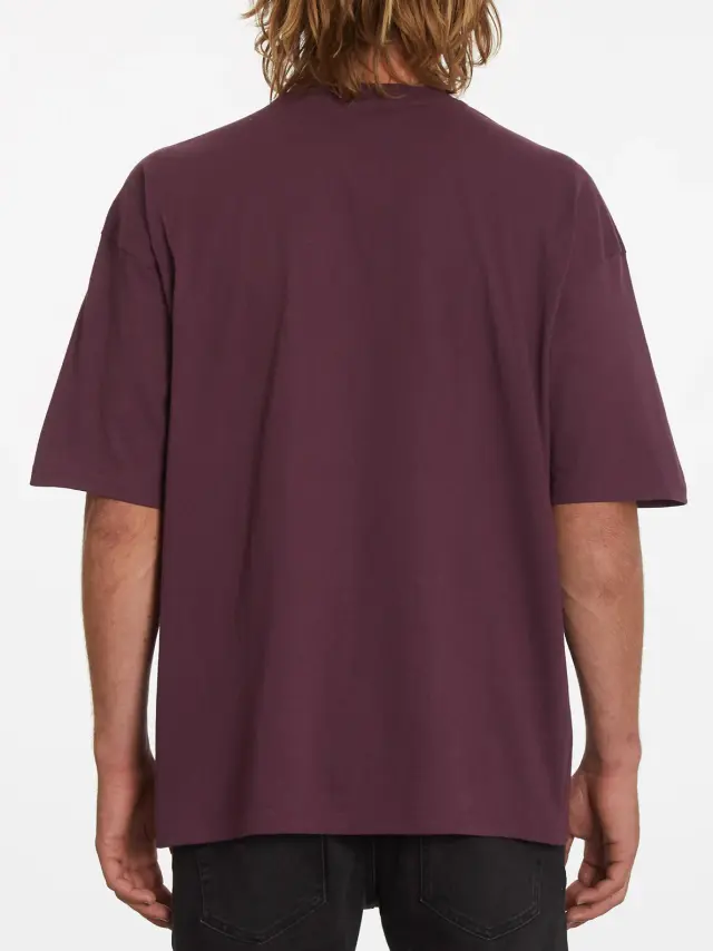 VOLCOM HI SCHOOL LSE SST ΜΠΛΟΥΖΑ ΑΝΔΡΙΚΗ - MUL BURGUNDY 2