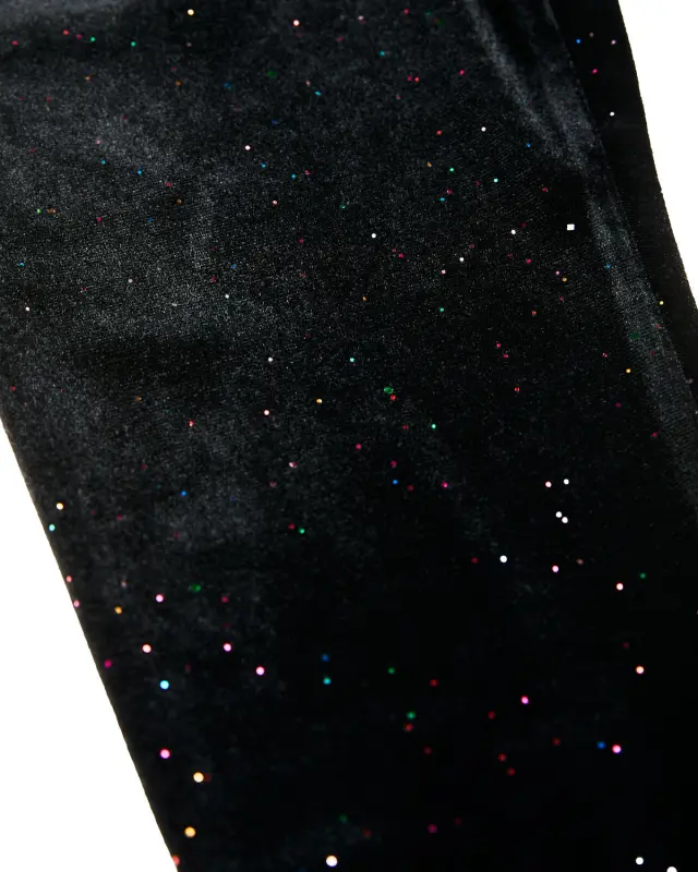 Κολάν βελουτέ με glitter εφέ 2