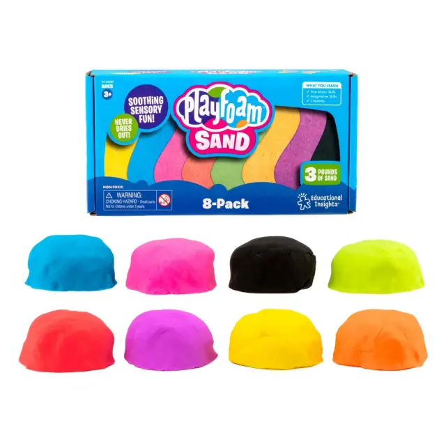 Educational Insights Playfoam Sand 8 πακέτα (3+ ετών) EI-2230