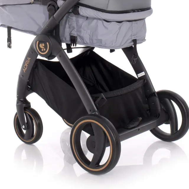 Lorelli Πολυμορφικό καρότσι "Adria" Black Μαύρο 3