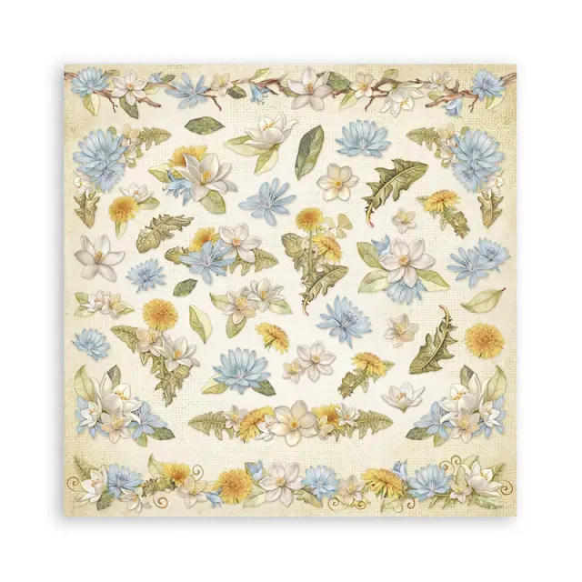 Χαρτιά scrapbooking 10τεμ, 30.5×30.5cm Stamperia, Hidden Grove 2