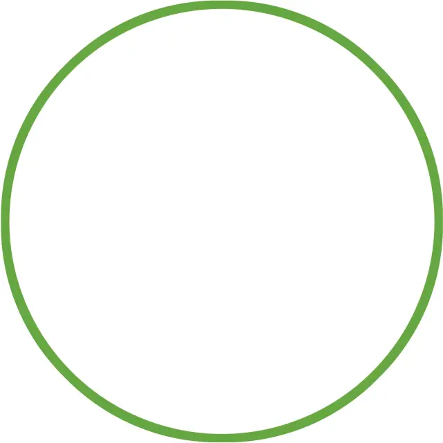 AMILA Χούλα-Χουπ 60cm - Φ18mm - 120gr, Πράσινο (48013)