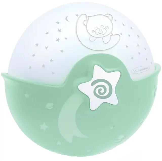 INFANTINO WOM SOOTHING LIGHT & PROJECTOR (SAGE) (Πράσινο)
