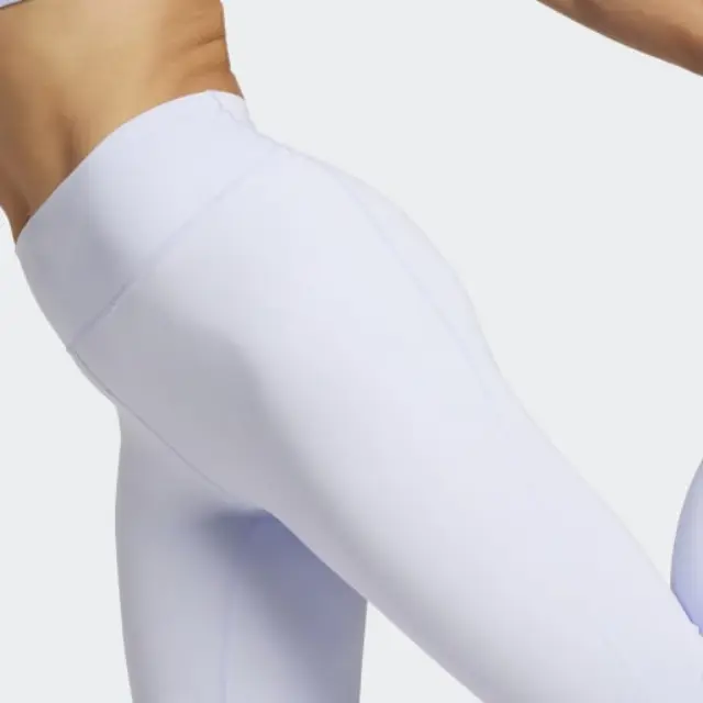 Adidas Performance All Me Essentials Γυναικείο Ψηλόμεσο Κολάν Μωβ - S 3