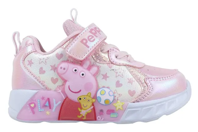 Παιδικό Παπούτσι για Κορίτσι Disney Sport Shoe Eva with Lights Peppa Pig (Μεγέθη 25-30) ΡΟΖ