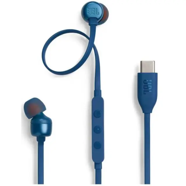 Hands Free Stereo JBL Tune T310C USB C Μπλε N70552