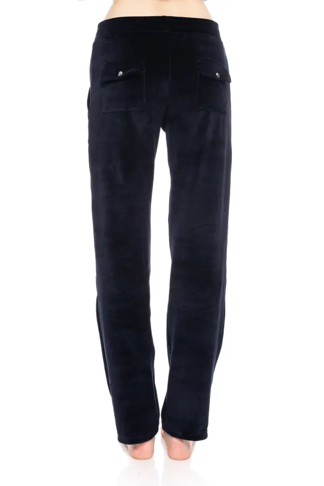 W701 - Black - VELVET CLASSIC PANT 2