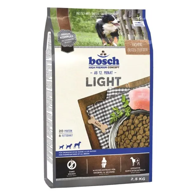 Bosch Light Ξηρά Τροφή Σκύλου 2.5kg